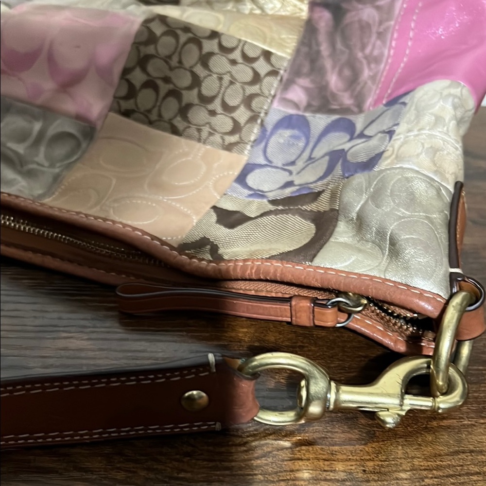 Elegant Patchwork Shoulder Bag - image 15